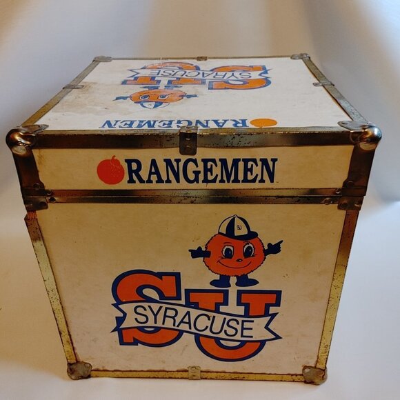 STURDY SYRACUSE University Orangemen Storage Cube BRIGHT LOGO - Picture 4 of 9